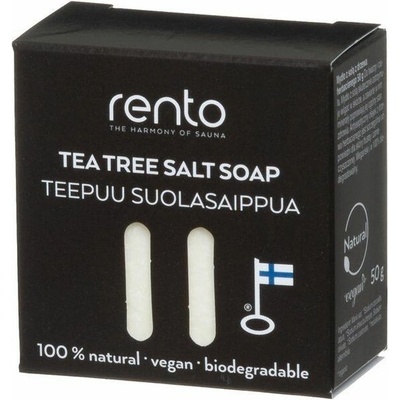 Rento saunové soľné mydlo tea tree 50 g
