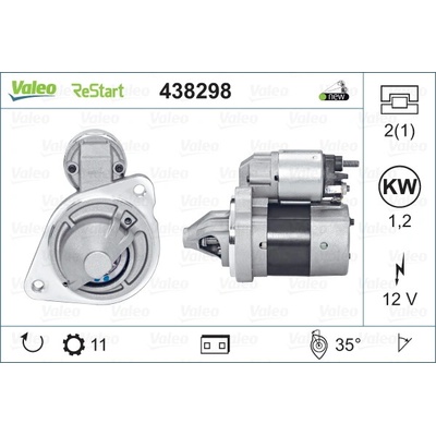 VALEO Štartér 438298