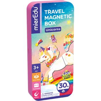 mierEdu Magnetic Travel Box Unicorns (me0885)