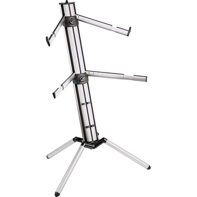 Konig & Meyer 18860 Sider Pro Сгъваема стойка за клавиатура Adonized Aluminium (18860-000-30)