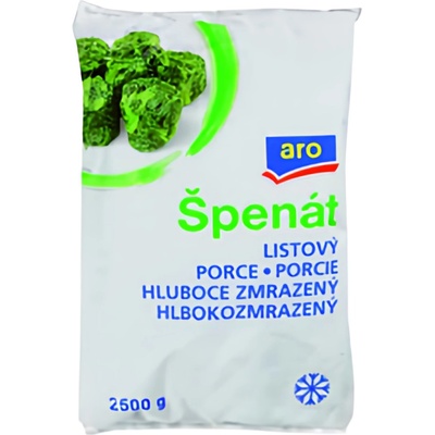 Aro Špenát listový porce 2,5 kg – Zboží Dáma
