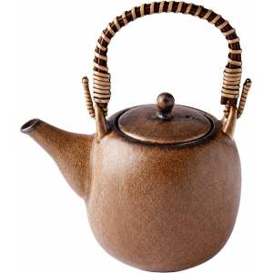 MIJ Чайник с инфузер 500 ml, кафяв, керамика, MIJ (MIJC0771)