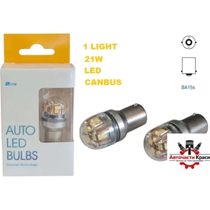  Крушки -Led-1св. 21W-BA15s WT-15SMD Canbus А-4067-7 ('264473)