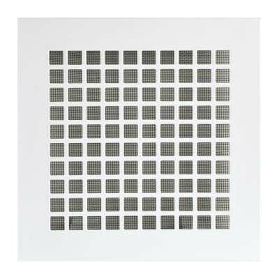 UPMANN hranatá s upínací pružinou 200 x 200 mm ocel bílá