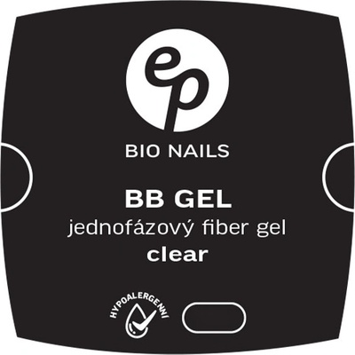 BIO nails BB Fiber CLEAR jednofázový hypoalergenní gel 30 ml