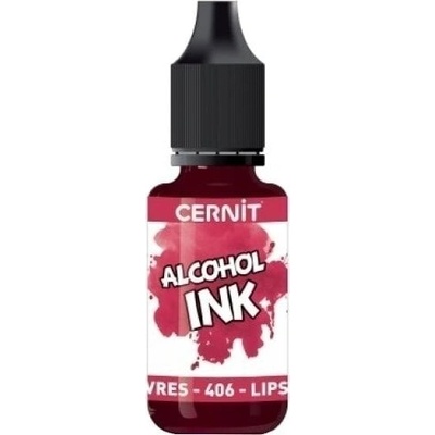 Cernit Alcohol Ink Akrylový tuš Lipstick Red 20 ml 1 ks