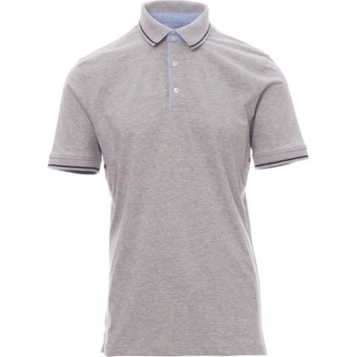 Payperwear Unisex polokošile Italia v melírové variantě šedá melange