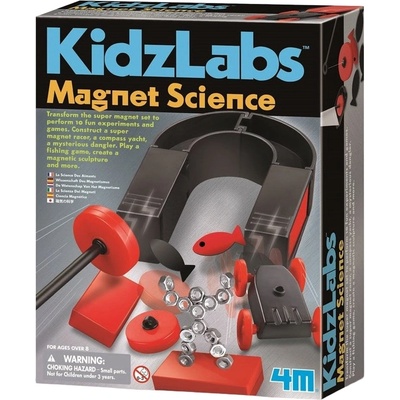 4M Научен комплект за експерименти 4M Kidz Labs - Магнити (4m-03291)