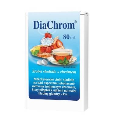 Lékárna DiaChrom tbl.80 nízkokalorické sladidlo
