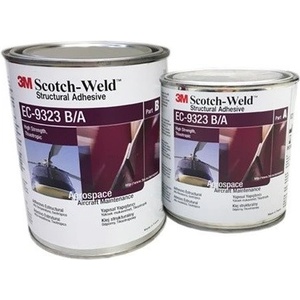3M EC-9323 B/A Scotch-Weld Подсилено епоксидно лепило, комплект = 1 литър (A = 769 ml + B = 231 ml) (7000080436)