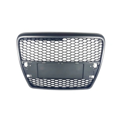 Решетка без емблема за Audi A6 4F (2004-2008) - черна RS Look