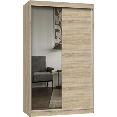 TP Living IGA se zrcadlem 120 cm dub Sonoma