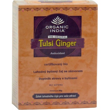 Organic India TULSI GINGER Tea SYPANÝ 50 g