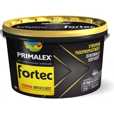 Primalex Fortec bílý 4 kg
