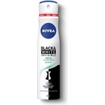 Nivea Black & White Invisible Fresh Antibacterial - Дезодорант спрей XXL 250мл