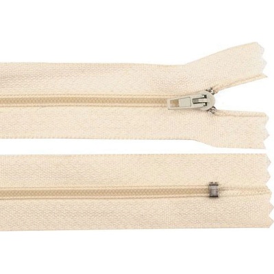Prima-obchod Spirálový zip No 3 délka 40 cm pinlock, barva 103 krémová nejsvět.