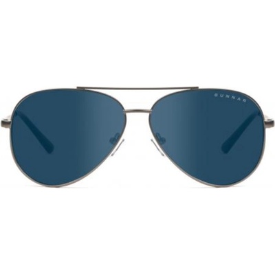 GUNNAR Слънчеви очила Gunnar - Maverick Gunmetal Sun, черни (MAV-05011)