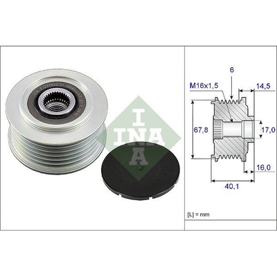 Předstihová spojka Schaeffler INA 535 0047 10