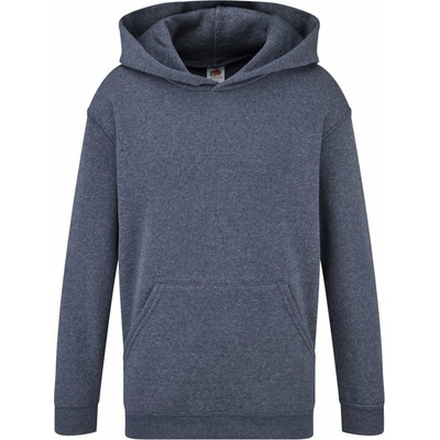 F.O.L. Classic Kids Hooded Sweat vintage heather navy