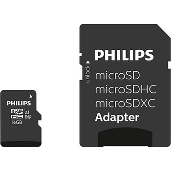 Philips microSDHC 16 GB M16MP45B/00