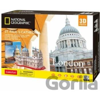 CubicFun 3D puzzle National Geographic: Katedrála svatého Pavla 107 ks