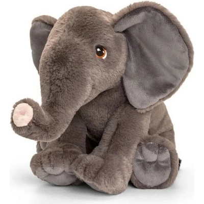 KEEL TOYS Keeleco Sedící slon mix 25 cm