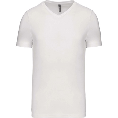 Kariban v-neck k357 / Мъжка тениска с къс ръкав - бяла xxxl (20k35700113)