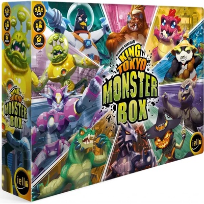 IELLO Настолна игра King of Tokyo: Monster Box - семейна
