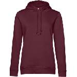B&C Collection B&c inspire hooded women / Дамски суичър с качулка - бордо xs (01w34b37000)