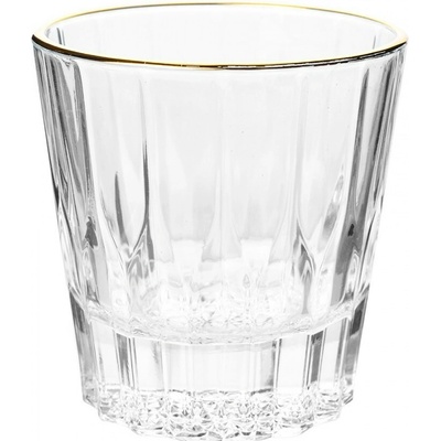Clay Pohárik na vodu so zlatým prúžkom Gold line - Ø 9*9 cm re & Eef 200 ml