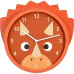 Stackers Стенен часовник Stackers triceratops Troy (01313)