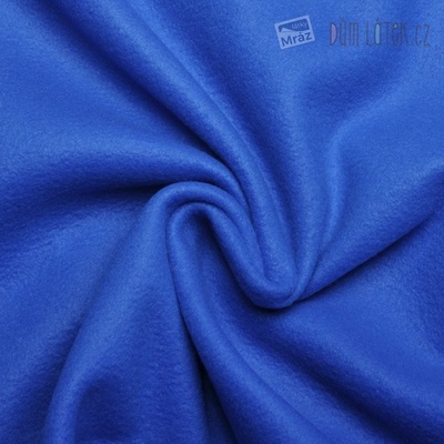 Polar fleece modrý