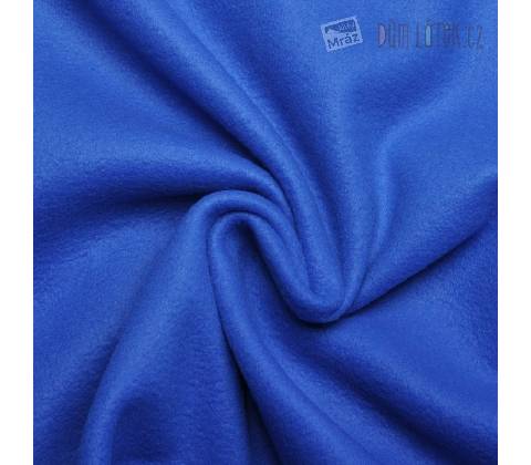 Polar fleece modrý