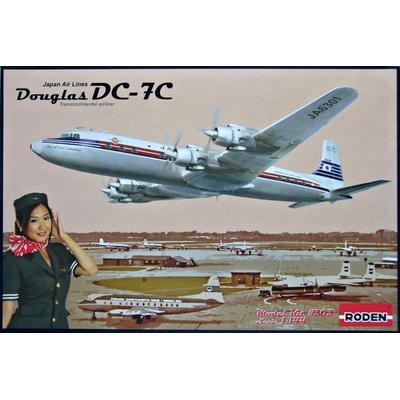 Roden Douglas DC 7C Japan Air Lines 1:144