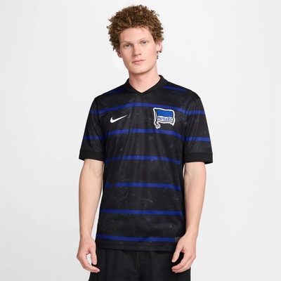 Nike Футболна фланелка Nike Hertha BSC Away Shirt 2024 2025 Adults - Black/Blue