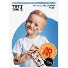 Živé tetovačky pre deti Austrálske zvieratá TATTonMe