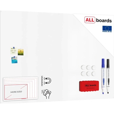 ALLboards Magnetická tabule 180 x 120 cm PME180x120