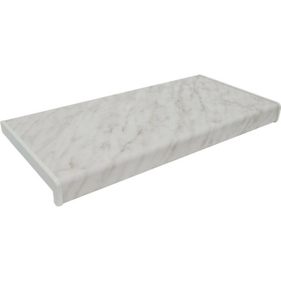 Deokork Vnitřní plastový parapet standardní fólie 50x500 mm Šedý mramor STANDARD