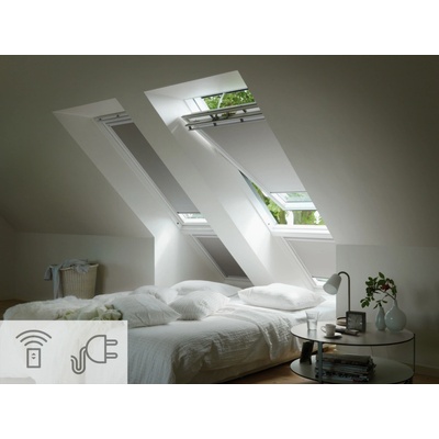 VELUX DML Standard béžová 1085, Hliník standard K, U10 134x160 cm