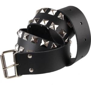 Black & metal пирамидален колан 2 - pas-085