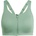 adidas Women's Lux Zipped High Impact Sports Bra - Green