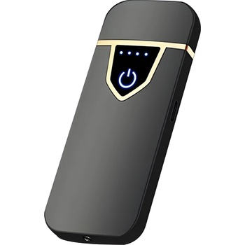 HARAHU Електрически запалвач с usb зареждане un-25716 - Черен / Лъскав kp25716 (un-25716)