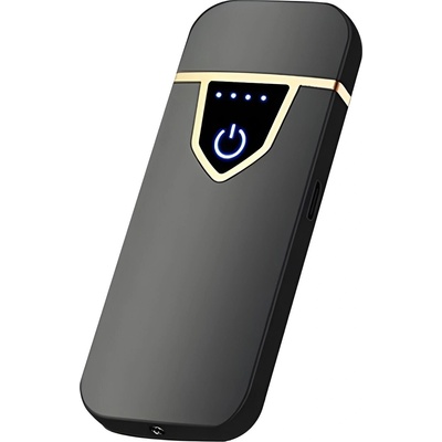 HARAHU Електрически запалвач с usb зареждане un-25716 - Черен / Лъскав kp25716 (un-25716)