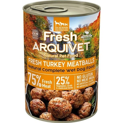 Arquivet Fresh morčacie mäsové guľky v omáčke 400g