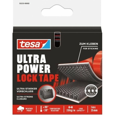 Samolepící suchý zip - páska 1m × 25mm tesa® Ultra Power Lock