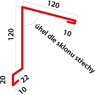 Stato ST1/2 Hřebenáč pultový 312 mm 2 m Mat / ultramat 35 µm antracit