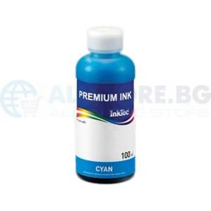 INKTEC Бутилка с мастило INKTEC за HP, C4903AN(940), HP C4907AN(940XL), HP CN017AA(942XL), 100 ml, Cyan (INKTEC-HP-8940-100C) - Allstore