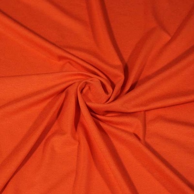 Úplet oranžový tmavšie, 220g / m, š.160