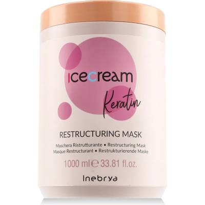 Inebrya Ice Cream Keratin Restructuring Mask 1000 ml
