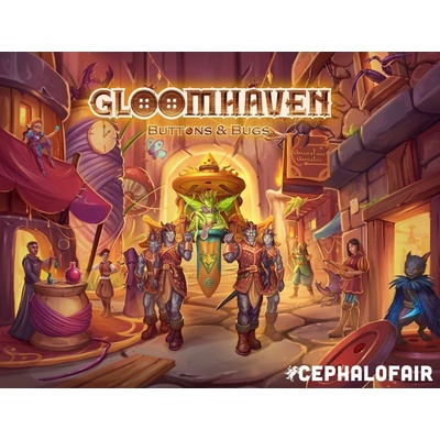 Cephalofair Games Gloomhaven: Buttons & Bugs